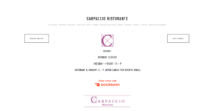 Carpaccio Ristorante Niagra Falls Hotels miamiherald